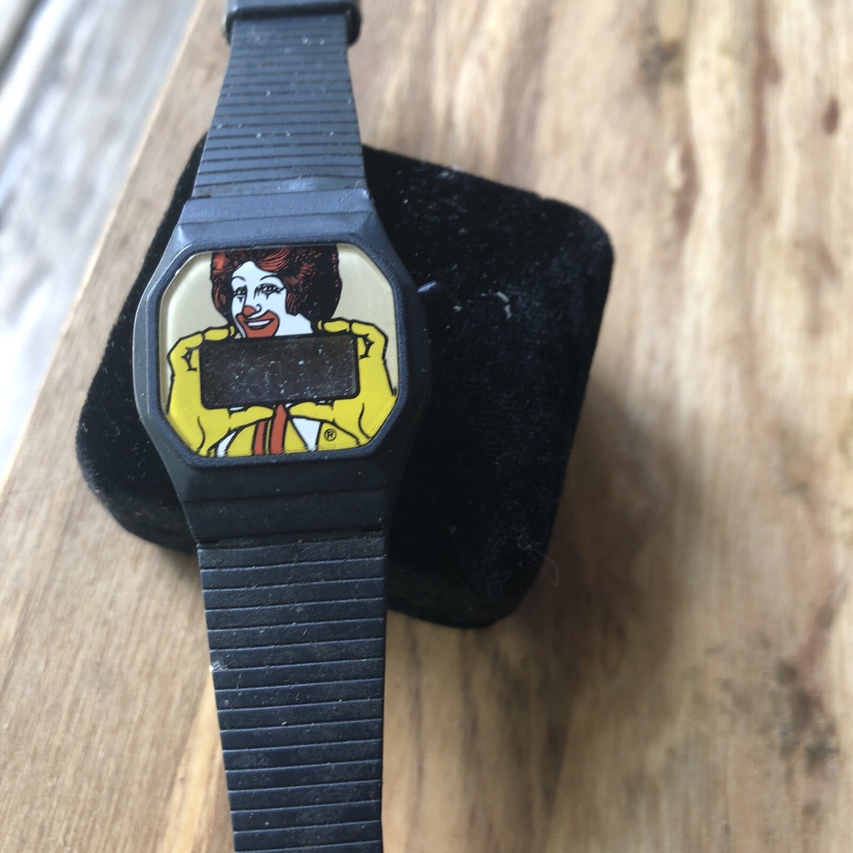 1984 Ronald McDonald Vintage Digital Watch McDonald