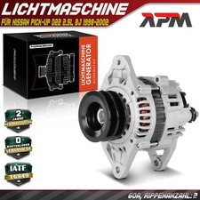Lichtmaschine Generator 60A 12V für Nissan Pick-up D22 2.5L 1998-2002 LR160728