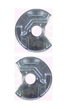 Brake Backing Plate Dust Shield - Front - LH + RH - fits Ford Cortina 1962-1982