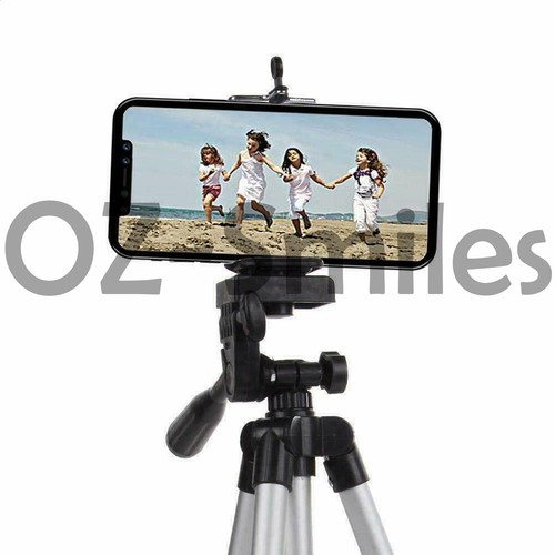 Adjustable Camera Tripod Mount Stand Holder for iPhone 12 Pro SE Max Samsung S20 - Picture 11 of 12