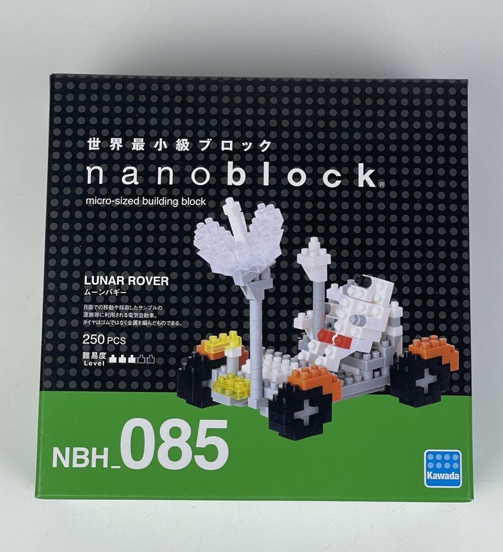 Nanoblock NBH-085 Lunar Rover Puzzle 3D Anti Stress pour Passionné