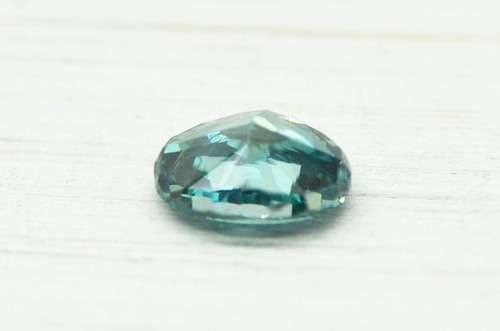 Oval Cut Diamond Fancy Blue Color VS2 Natural Enhanced Certified 1.08 Carat - Picture 6 of 9