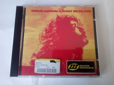 CARLOS SANTANA & BUDDY MILES Live 1972! CD 1995, Classic Recording, ungespielt !