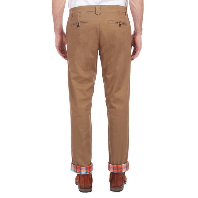 flannel lined chino