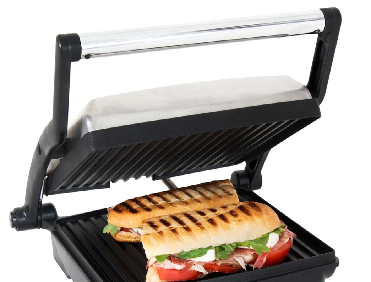 Wolfgang Puck Bistro Collection Panini Press Indoor Grill Non-Stick