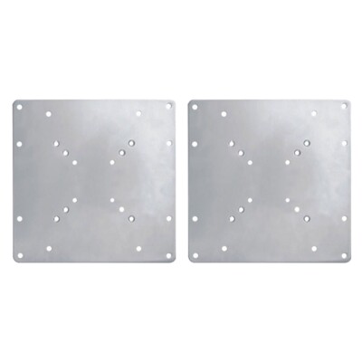 2x Universal Bracket VESA Adapter Plate Attachment For TV Wall Mount 200x200mm