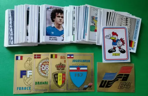 PANINI EC EURO 84 - choose your stickers n.1/131 - removed vg condition