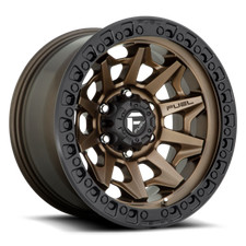 17 Inch Bronze Black Wheel Rim Fuel Offroad Covert 17x9 1 D69617907550 5x5 Lug