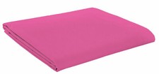 Plain Flat Bed Sheets 100% Pollycotton Single Double Superking & Pillow Cases