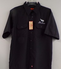 Ford Bronco  Mens Red Kap® SY60 Short Sleeve Solid Ripstop Shirt S-3XL New