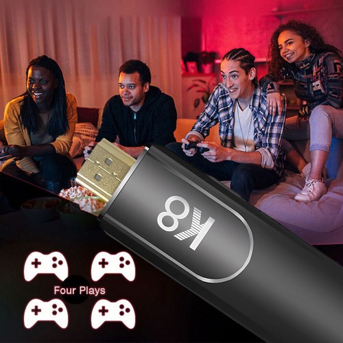 4K HDMI TV 40000+ Video Game Stick Retro Gaming Console w/ 2 Wireless Controller - Picture 8 of 13