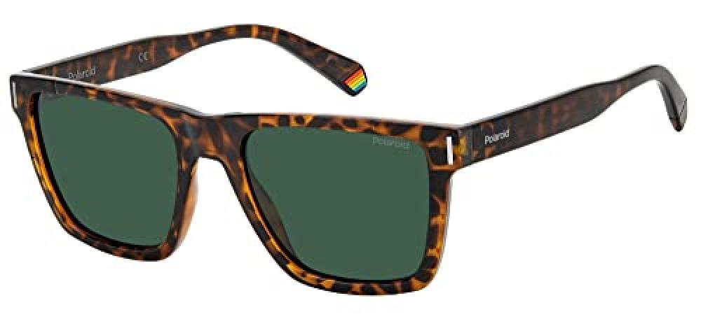 (TG. L) Polaroid PLD 6176/s Sunglasses, 086/UC Havana, L Men's - NUOVO