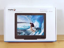 Nixplay Edge 8-Inch Wi-Fi Cloud Digital Photo Frame with HD Display- Open Box