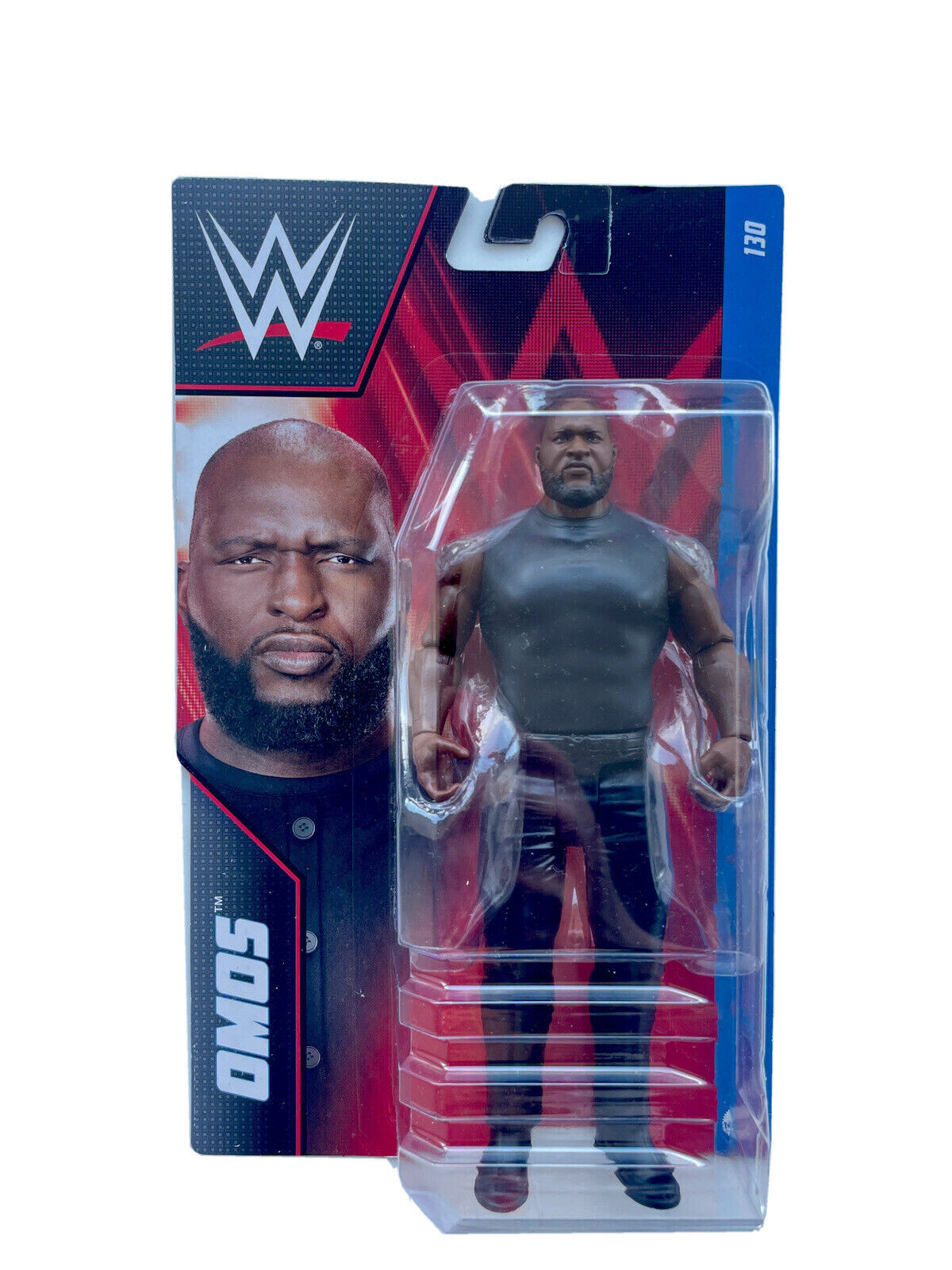 Mattel HDD22 WWE Basic Series 130 Omos Action Figure for sale online eBay
