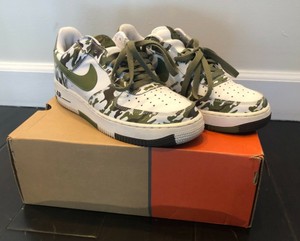 nike air force 1 low palm green