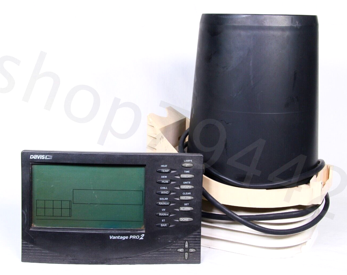 DAVIS Vantage Pro 2 Wired Weather Station Rain Bucket Model