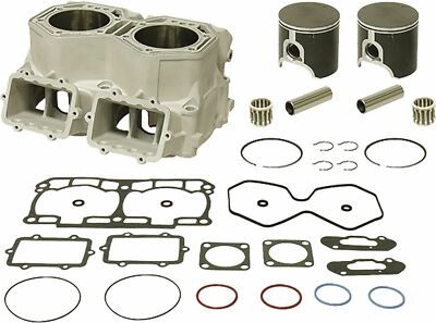 SKIDOO MXZ SUMMIT XP XM 800R CYLINDER PISTONS GASKETS TOP END KIT 2011-17 ETEC