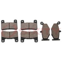 Front + Rear Ceramic Brake Pads 2009 Suzuki Gsx-r750 Set Full Kit K8 K9 Mo on sale Front + Rear Ceramic Brake Pads 2009 Suzuki Gsx-r750 Set Full Kit K8 K9 Mo on sale