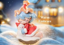 Figura POPMART AZURA Serie Navidad Cálida con Tarjeta