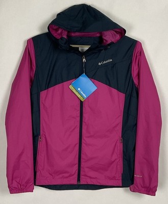 Columbia NWT Womens Hydro-Seeker Jacket XL Hooded Lined Omni-Shield New