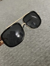 Aviator Style Mens Sunglasses Black BigFrame Sunglasses