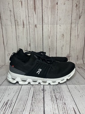 On Cloudswift 3 Black/White Sole Mesh Running Shoes Men display picture 2