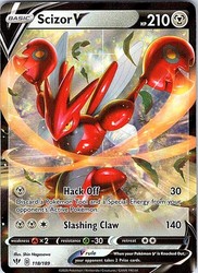 Scizor V 118/189 Darkness Ablaze Holo Ultra Rare