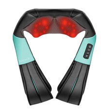 Nekteck Shiatsu Neck and Back Massager with Soothing Heat, Electric Deep Tissue