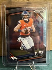 2025 Panini Prizm Football Bo Nix #142 Denver Broncos NFL 🔥🫡