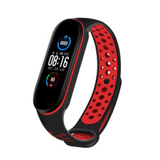 Cinturino Traspirante per Xiaomi Mi Band 3 4 5 6 7 Smart Watch Polso M3 M4 Bracciale f