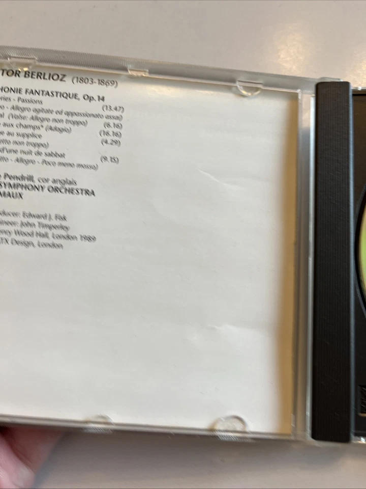 BERLIOZ: SYMPHONIE FANTASTIQUE. CD. LSO/LOUIS FREMAUX. Good - Image 3 of 4