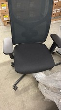 Black Operator/Task Office Chair, Mesh Back, Swivel, Armrests, Casters