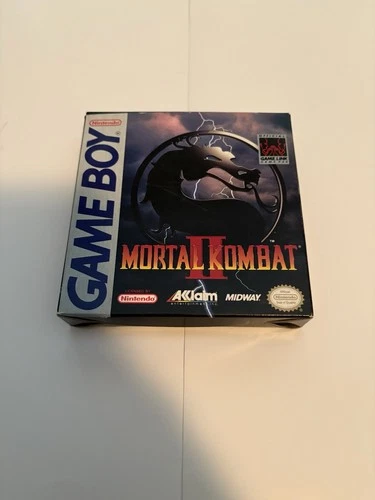 Mortal Kombat II 2 (Nintendo Gameboy Game Boy GB) Complete CIB Authentic