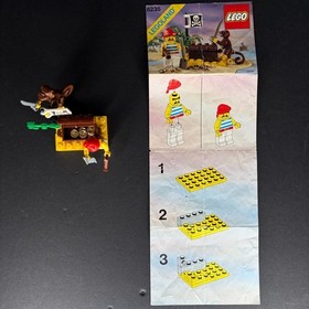 Lego Vintage 1989 Legoland Pirates 6235 Buried Treasure 100% Complete w/ Manual
