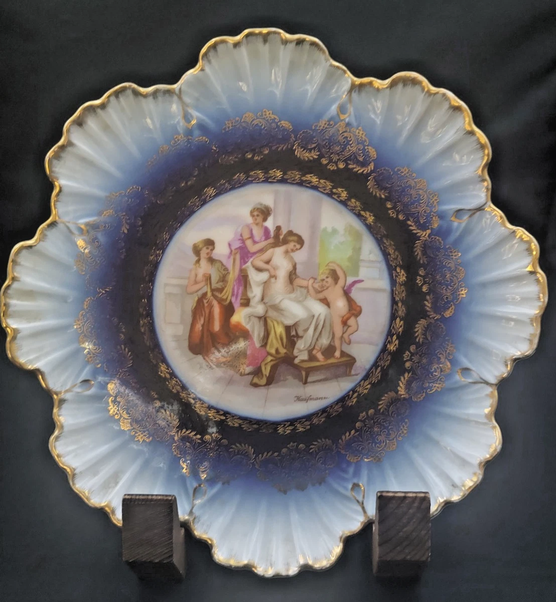 Carlsbad Plate In Austrian Art Pottery | eBay