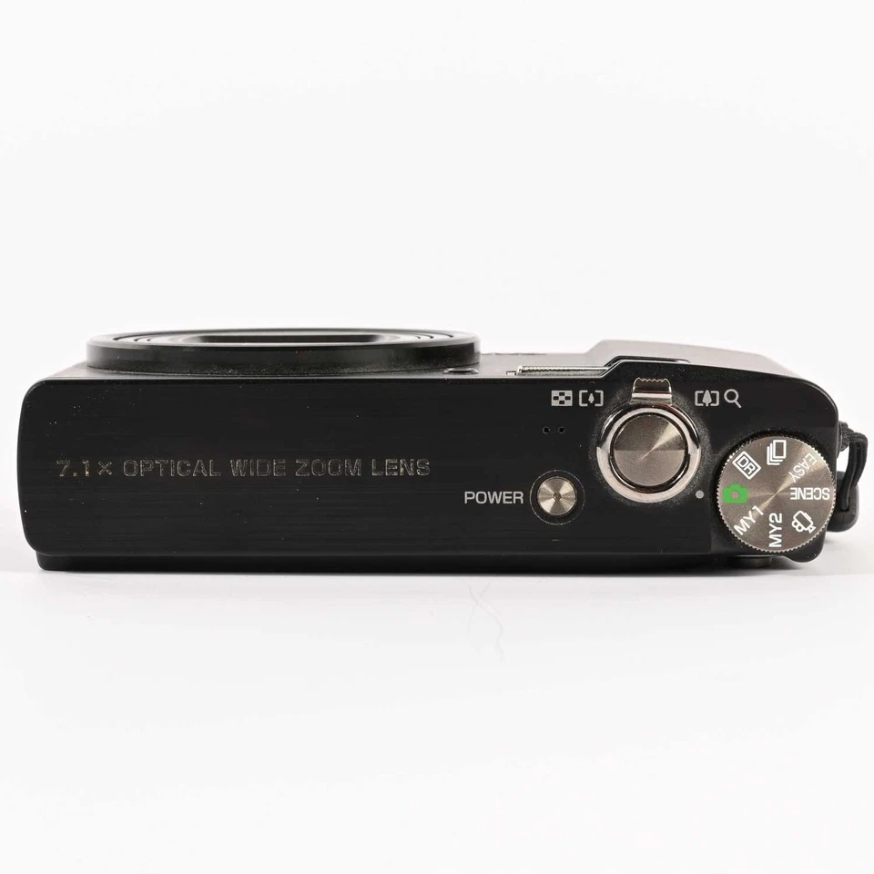 Ricoh CX1 9MP Digital Camera Black 7.1x Optical Zoom Compact Camera SHP 310266 - Image 3 of 3