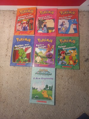 Pokemon Classic Collection Book Lot 6x Young Reader Novels Scholastic