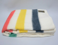 Rare English Pure New Wool Blanket EARLY'S WITNEY POINT BLANKET