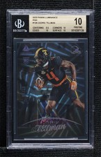 2023 Panini Luminance Rookie Pink 1/10 Cedric Tillman #126 BGS 10 PRISTINE 3hd