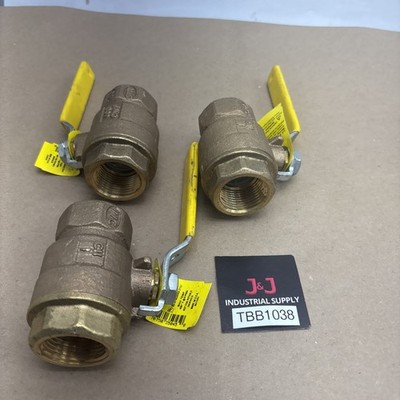 New Lot Of (3)77C-105-01A Apollo NEW 1'' Manual Bronze Ball Valve Fast Shipping.