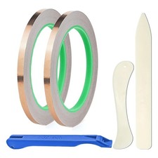 7/32 Copper Foil for Stained Glass,Copper Reactive Foil with -Sided4658