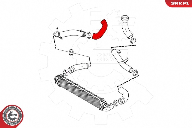 ✅Fits SKV GERMANY 43SKV311 TURBINE HOSE 43SKV311 VOLVO S60 II S80 II ⭐UK Seller⭐