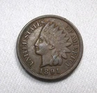 1891 RPD Indian Cent Cherrypickers' XF Coin AG761