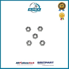 (5x) Plain Nut 516 Bsf For Land Rover Series 1-3 - 2828