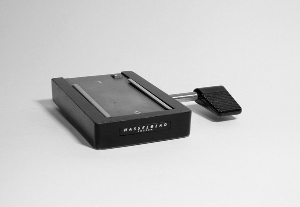 Adaptador trípode para Hasselblad.