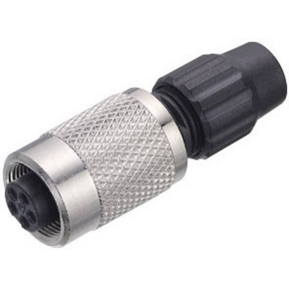 Cosse cylindrique mâle femelle droite Binder 99-0076-100-03 connectique