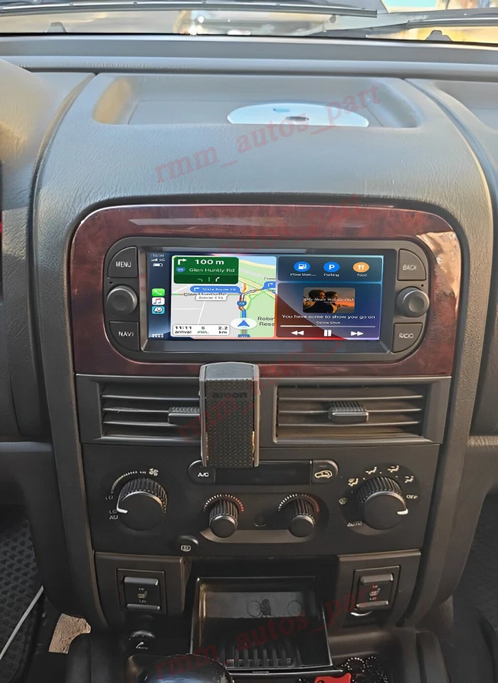 适用于 1999 - 2004 年吉普大切诺基苹果 CarPlay 安卓收音机 立体声 DSP AHD — 第 2/4 张图片