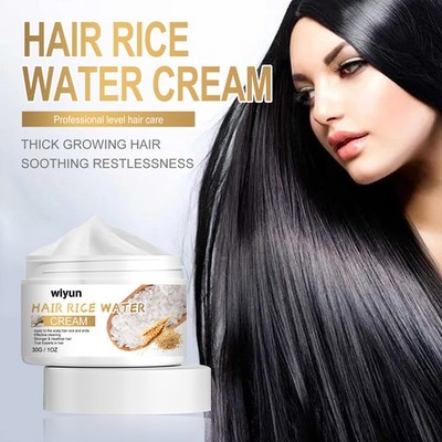 Rice Shampoo Scalp Massage Moisturizing Smoothing Repairing for Dry Damaged Hair