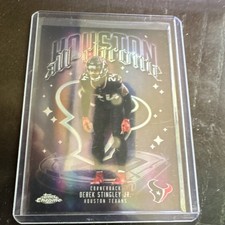 Topps 2025 Topps Chrome All-Chrome Refractor Derek Stingley Jr. Texans #ACT-19