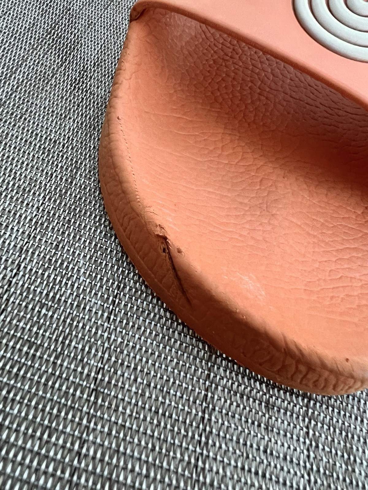 COACH Monogram Patch Logo Slide Poolslide Orange … - image 3